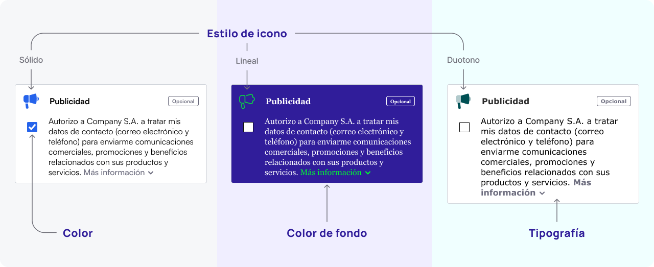 Consent Embed example