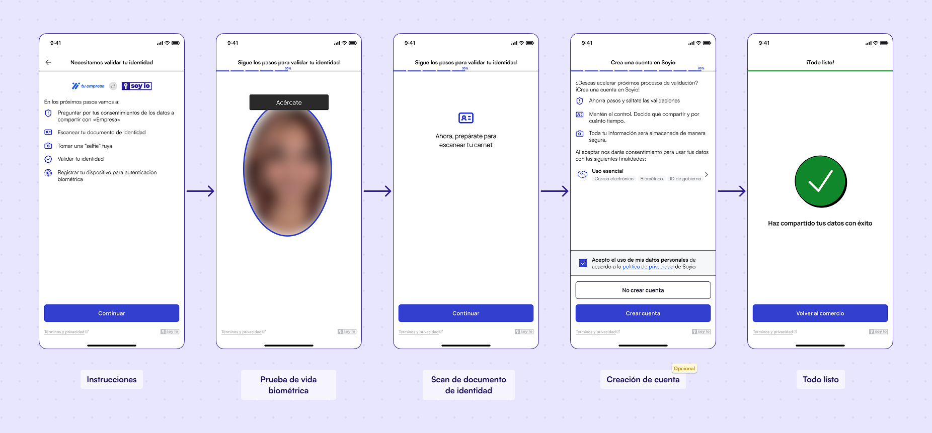 Diagrama del flujo del proceso de disclosure